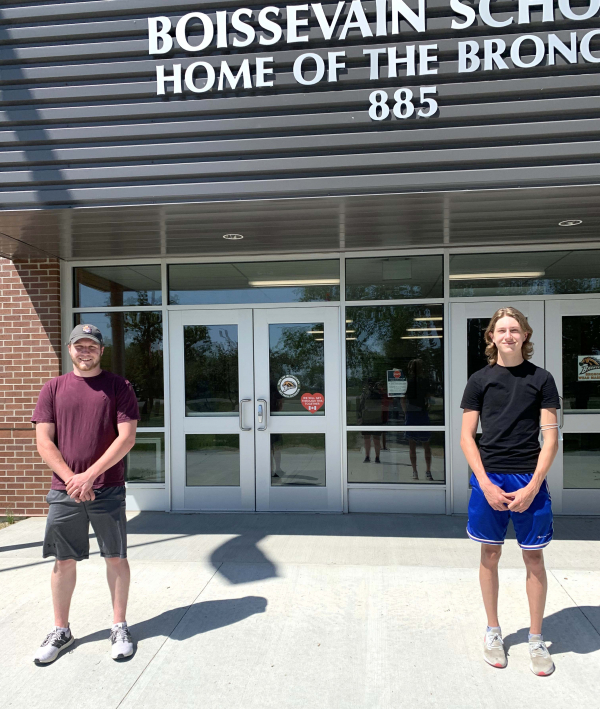 Carter Maurice AND Zach Challner, BOISSEVAIN SCHOOL