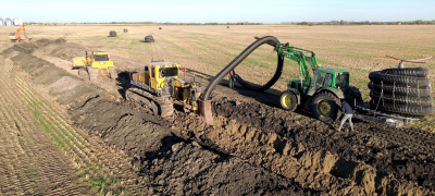 Tile drainage a viable option for water management