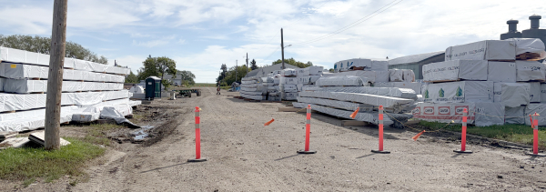 If all goes as planned, the temporary pylons on a couple of blocks on Buckingham Street in Boissevain will be replaced by permanent barriers. Council for Boissevain-Morton gave third reading to a by-law to close the street to assist with the work of Western Archrib on Tuesday, September 1. 