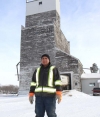 Tony Juanito has been at Paterson for more than a year. He studied agriculture in the Philippines and later worked in Hawaii, Roblin, Manitoba and Whitewater Swine hog barn. At Paterson in Boissevain he does many jobs, most importantly “keeping the farmers happy”.