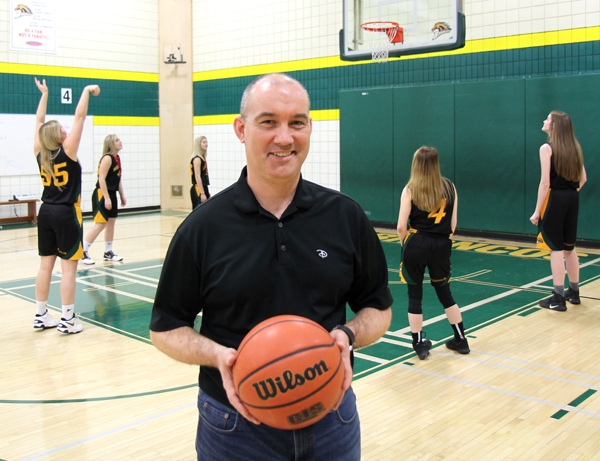 Coach Keith Forsyth is celebrating another provincial win for the Broncos Varsity Girls basketball team. They won the championship tournament in Rosenort on March 17, defeating the Shevchenko Sabres by a score of 62-58. Forsyth has won six titles at this level, having coached the team for more than twenty years. The squad this year went through a lot of adversity to take the title.    