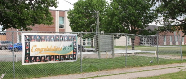 Although grad is different in 2020, Boissevain School is still honouring their 26 graduates. As well as the poster on the fence by the school, they will be holding a drive-in grad on Thursday, June 25 in the parking lot. The event will also feature a parade and a fireworks display.