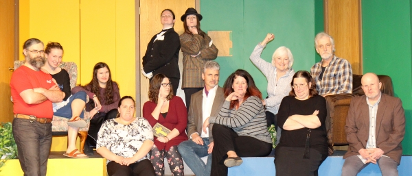 Murder and mystery abound, from the game board to Boissevain Community Theatre. ADLIB is preparing to present Clue: On Stage, based on the screenplay by Jonathan Lynn. The play will run from March 18-21 at the theatre. The cast - back (L-R) Alyssa Doerksen, Amanda Margetts. Front: Brad Peters, Becca Jacobson, Jasmine Penner, Jenna Crowe, Michelle Coupland, Merle Neufeld, Kimberley Steinke, Vicki Neufeld, Verna McCausland, David M. Neufeld, Shawn Kleebaum.
