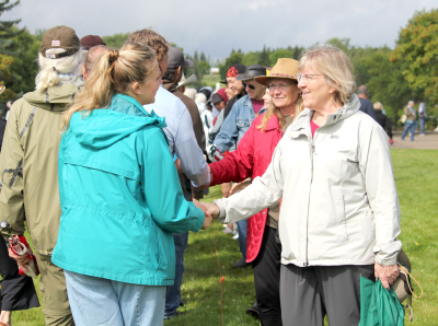 On August 8, the International Peace Garden will be holding their second Handshake Across the Border as a part of the Summer Floral Celebration. Prior to this, on July 30, they will be doing some promotional filming, in which they are looking for extras to be a part of the fun.    