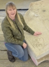 Not all young love fades with the season. Debbie Temple of Waskada recently received a piece of her past when the community rink was demolished.  Just prior to the building coming down last week, the son of the old caretaker, Murray Stewart, took one last look around. He came across a heart with B.T. + D.M written in the cement. He sent a pic to his sister, who contacted Temple.  The markings were made about 1970, when the cement was being put in. Blaine Temple and Debbie McKinney, about 13 years old at the time, snuck in and professed their love in the hardening concrete. This was not just a passing puppy love either, as the couple eventually got married. Blaine passed away in 2015, but with this piece of history in her possession, she can always remember how love can begin early and continue for a lifetime.