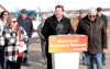Municipal and Northern Affairs Minister Glen Simard made a big funding announcement at the Deloraine-Winchester Airport on February 12. The province committed $1.49 million to help with repaving the airstrip and adding lighting. It has also been upgraded to regional status. The airport is well used, for medical flights, crop dusting, training and other purposes. It is not only Deloraine-Winchester, but the entire area that gains value from the airstrip. Deloraine-Winchester Reeve Kelly McMechan said they were pleased with the help from the province, are planning a community meeting next month, and will continue their own fundraising for the project. See story inside.