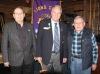 Three original charter members of the Boissevain Lions Club attended the 60th anniversary celebration in February, held at the Home Hotel in Boissevain. (l-r) Bruce Orriss, Lion Del Pringle and Gerry May. Pringle is still an active Lion member, belonging to the Brandon Lions Club.