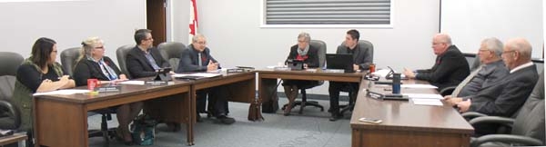 New members of Boissevain-Morton Council had their swearing in and first meeting after the election in November 2018.
