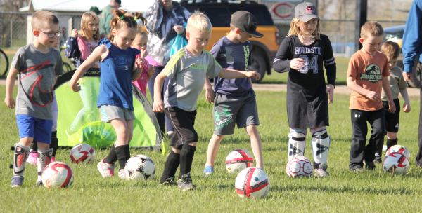 Soccer is back in Boissevain. The young players were out warming up their soccer skills while preparing for their first true season since 2019.
