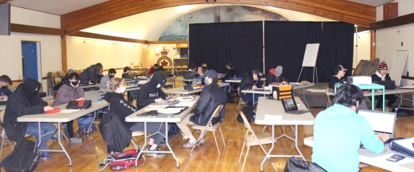 Planned in the fall, Boissevain School has moved senior high classes over to the Legion Hall. It helps the school bring all of their students back to full-time in person learning by adding more space for instruction.